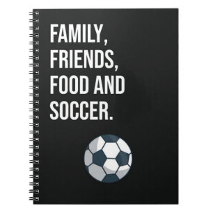 Cute Soccer Theme Party Favours Sports Player Boys Notebook