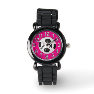 Cute Soccer Watches for Girls Your Colours and