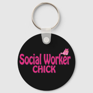 Cute Social Worker Gifts Key Ring