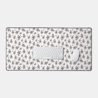 Cute Sock Monkeys with Red Hearts Pattern