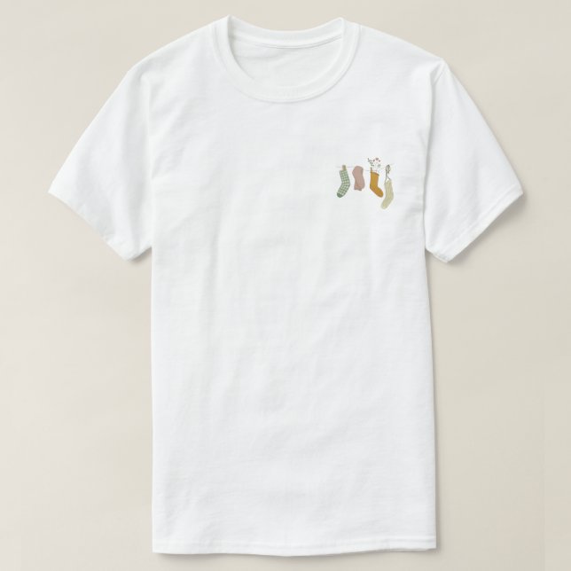 cute Socks T-Shirt (Design Front)