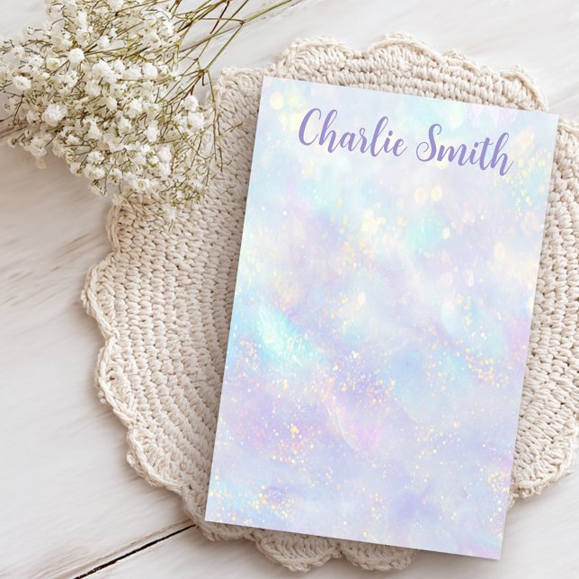 Cute soft pastel background script name post-it notes (Cute soft pastel background script name post-it notes)