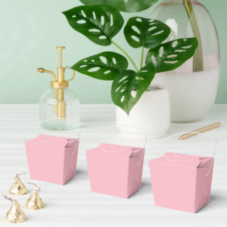 Cute Soft Pink Favour Boxes
