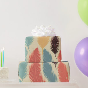 Cute Sophisticated Premium Monogram Kids Birthday Wrapping Paper