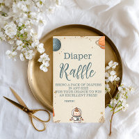 Cute Space Adventure Diapper Raffle