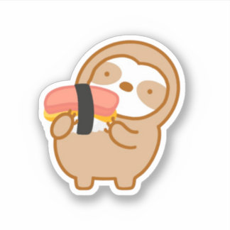 Cute Spam Musubi Sloth 