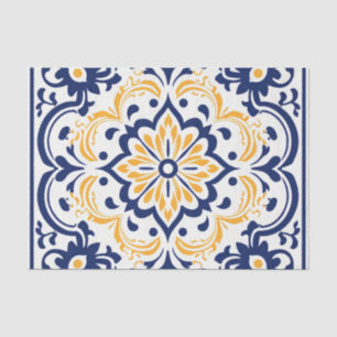 Cute Spanish tile pattern decoupage  Tissue Paper