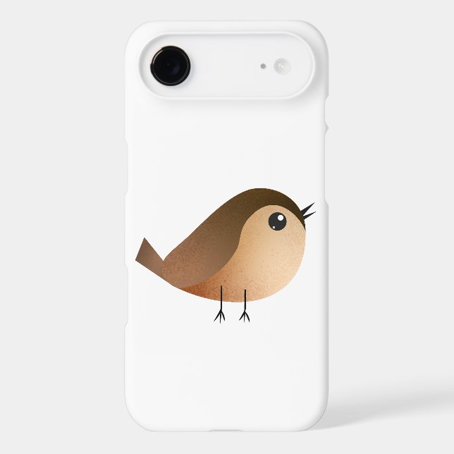 Cute Sparrow Bird Cartoon (Back)