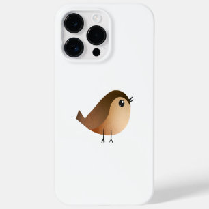 Cute Sparrow Bird Cartoon Case-Mate iPhone 14 Pro Max Case
