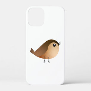 Cute Sparrow Bird Cartoon iPhone 12 Mini Case