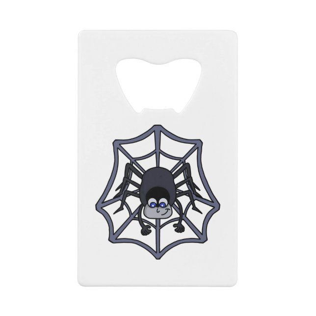 Cute spider in the web (Front)