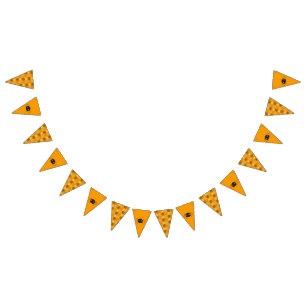 Cute spider & spider- web patterned bunting