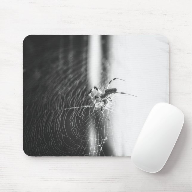 Cute Spider Tangled Weave | Spider Lover Gift Mouse Pad (With Mouse)