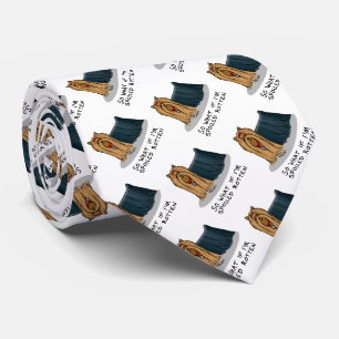 Cute Spoiled Rotten Yorkshire Terrier (Yorkie) Tie