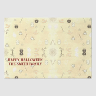 Cute Spooktacular Halloween Party Tissue Paper