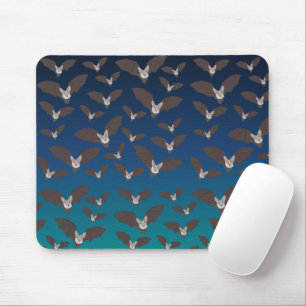 Cute Spooky Bat Pattern  Mouse Pad