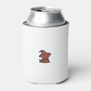Cute Spooky Dog � Kawaii Halloween Puppy Classic T Can Cooler