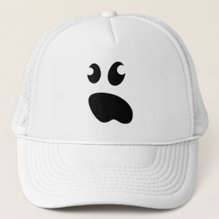 Cute spooky ghost Halloween costume party hat