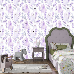 Cute Spooky Ghost Halloween Party Kids  Wallpaper