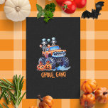 Cute Spooky Ghoul Gang Skeletons Truck Halloween Tissue Paper<br><div class="desc">Unleash the spooky spirit with our “Ghoul Gang” personalised printed tissue paper! Perfect for kids’ Halloween parties or celebrating a birthday on All Hallows’ Eve. Adorned with whimsical watercolor skeletons that will join your boo crew in style, this modern take on classic fright night fun features all your favourite eerie...</div>