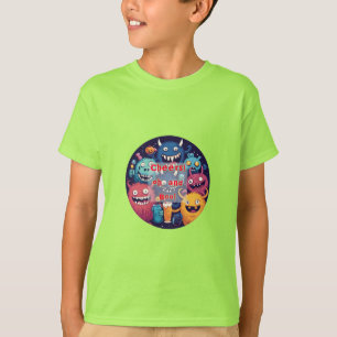 Cute & Spooky Halloween Adorable Kid-Friendly Boo T-Shirt