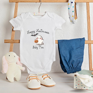 Cute & Spooky Halloween Baby Bodysuit