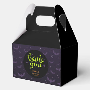 Cute Spooky Halloween Cauldron Baby Shower  Favour Box