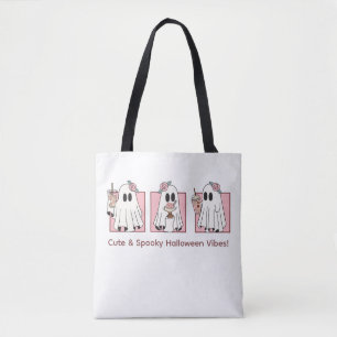 Cute & Spooky Halloween Jumbo Tote – Kawaii  Bag