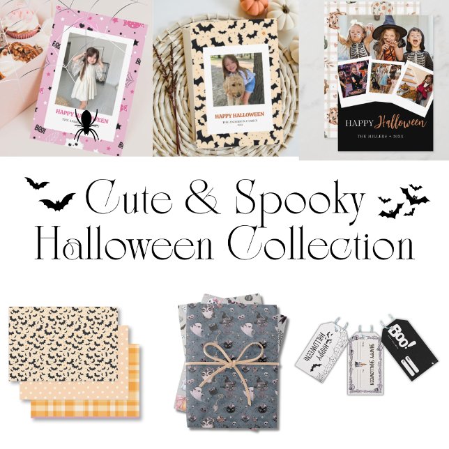 Cute Spooky Halloween Photo Card (Creator Uploaded)
