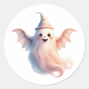 Cute Spooky Halloween Sticker – Ghost