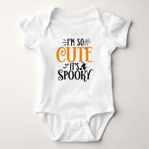 Cute Spooky Halloween T-shirt Toddler + Baby Baby Bodysuit