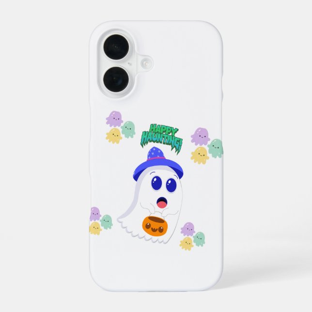 Cute Spooky & Happy Haunting Halloween Phone Cases (Back)