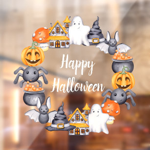 Cute Spooky Illustration Happy Halloween