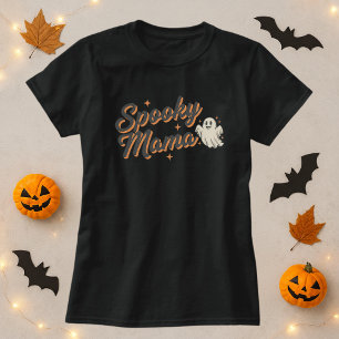 Cute Spooky Mama Halloween Gift T-Shirt