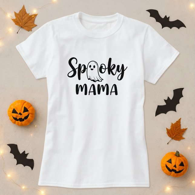 Cute Spooky Mama Halloween T-Shirt (Creator Uploaded)
