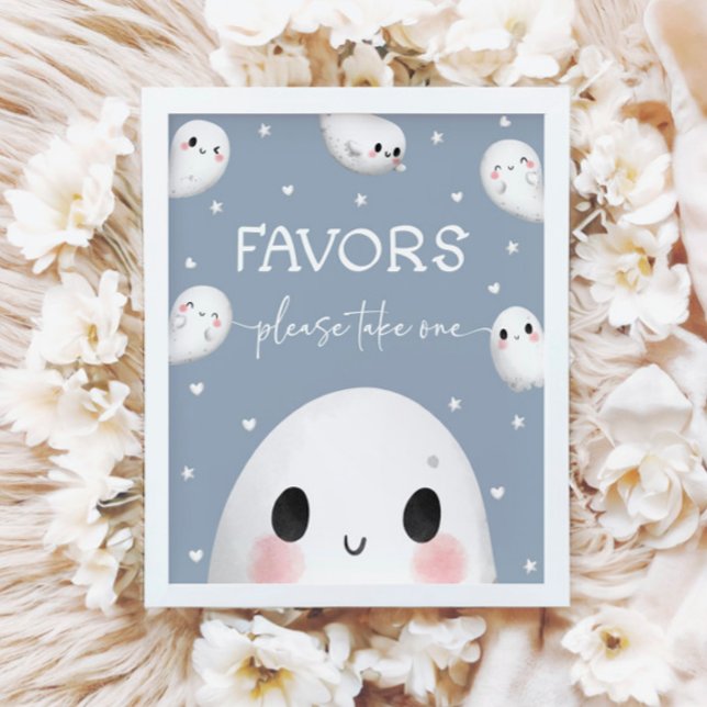 Cute Spooky One Halloween Favours Sign (Creator Uploaded)