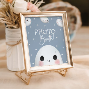 Cute Spooky One Halloween Photo Booth Sign