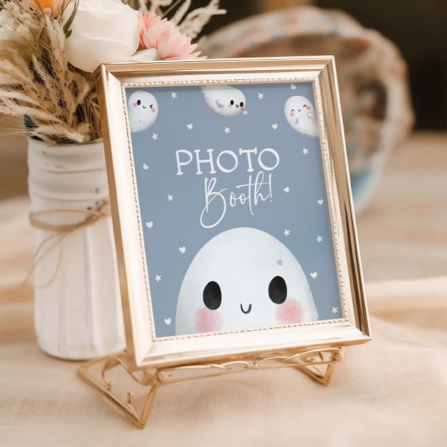 Cute Spooky One Halloween Photo Booth Sign (Creator Uploaded)