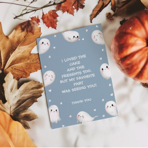 Cute Spooky One Halloween Thank You Card