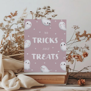Cute Spooky One Halloween Trick Or Treat Poster