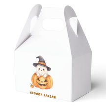 Cute Spooky Season Halloween Ghost Pumpkin Favour