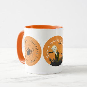 Cute Spooky & Spooktacular Happy Halloween Mug