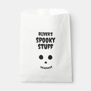 Cute Spooky Stuff Kids Halloween Skull Favour Bags