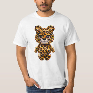 Cute Spotted Leopard Kawaii Safari Shirt 