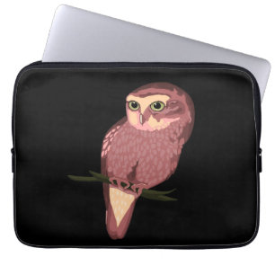Cute Spotted Owl  Laptop Sleeve