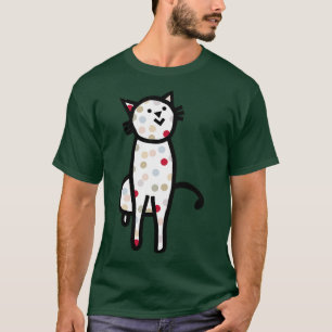 Cute Spotty Kitty Cat T-Shirt