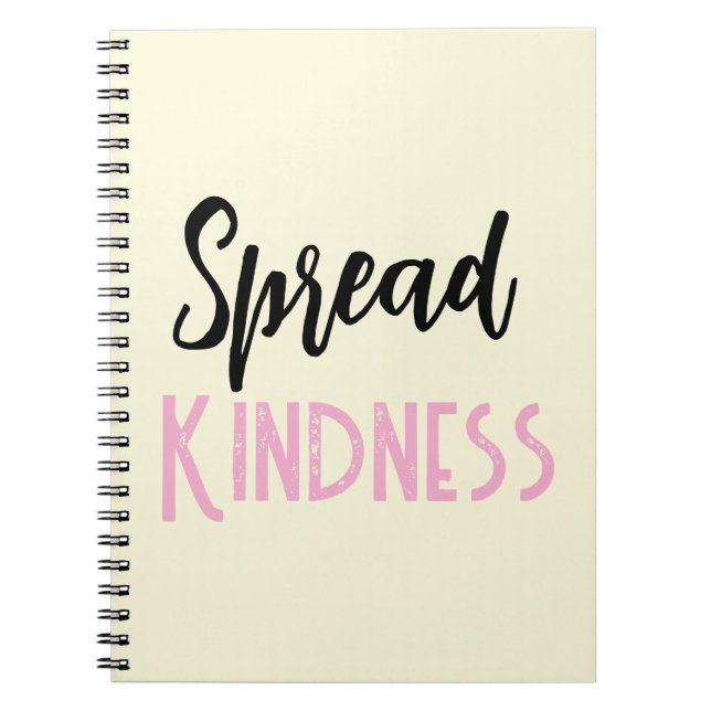 Cute Spread Kindness Notebooks  (Front)