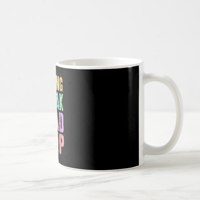 Cute spring break road trip vacation holiday vacay coffee mug (Right)