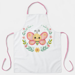 Cute, spring/butterfly apron