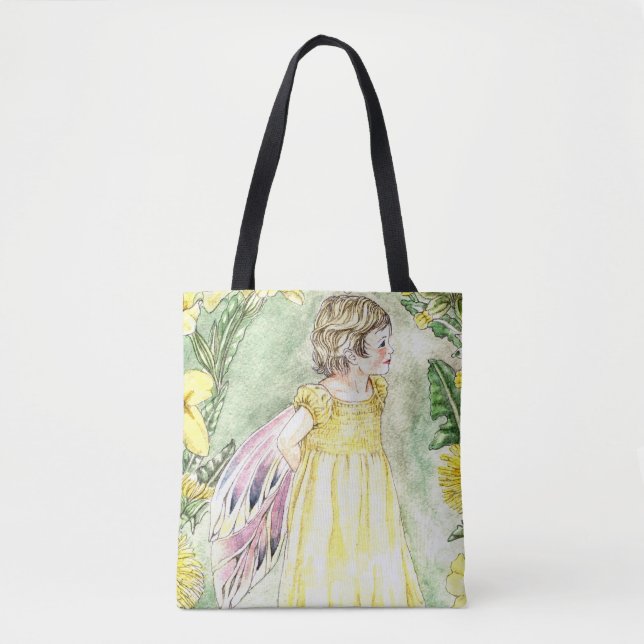 Cute Spring Fairy Tote Bag (Front)